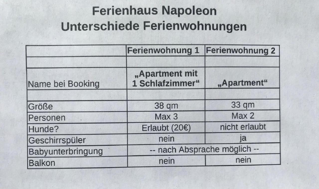 Ferienhaus Napoleon Waldmünchen Eksteriør bilde